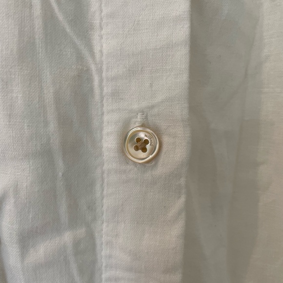 Aritzia Wilfred Boyfriend Shirt Blouse small - Picture 4 of 6